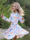 Halloween Bow Spring and Summer Girls Dress - 2