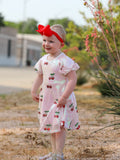 Sweet Cherry Sequins Cute Dress - 6