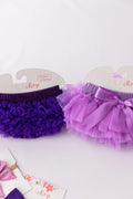 Lavender Ruffle Tutu Bloomer - 2