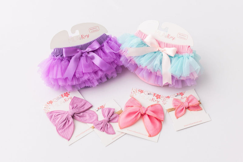 Lavender Ruffle Tutu Bloomer - 3
