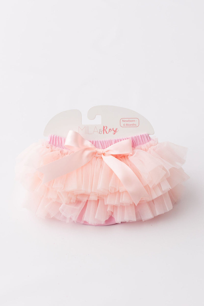 Light Pink Ruffle Tutu Bloomer - 1