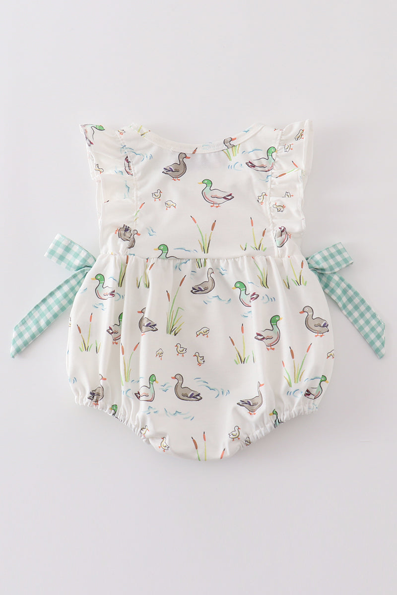 Sage Mallard Floral Bubble - 4