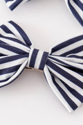 Orange piggie hair bow - 2