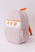 Clemson university embroidery boy backpack - 4