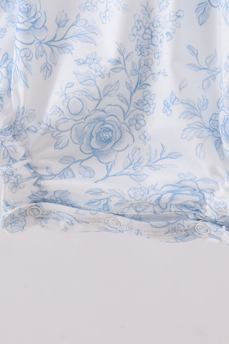 Blue Whale Embroidered Bubble - 4