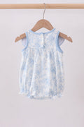 Blue Whale Embroidered Bubble - 5