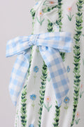 Green Floral Ruffle Bubble - 3