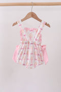 Pink bow castle ruffle bubble - 5