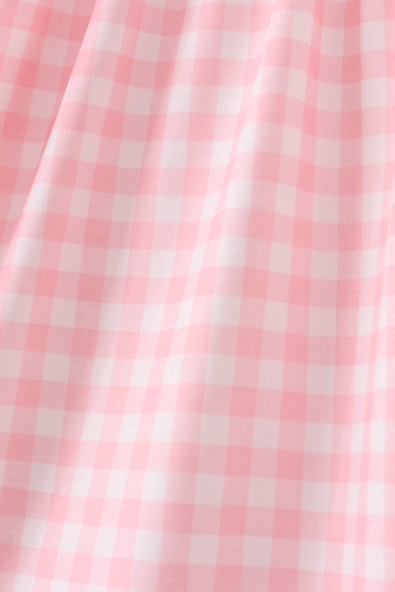 Pink Apple Bus Smocked Dress - 4