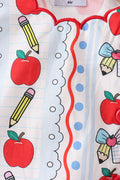 Red Apple Pencil Bloomer Set - 2