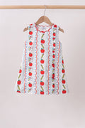 Red Apple Pencil Dress - 1