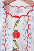 Red Apple Pencil Dress - 2