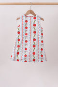 Red Apple Pencil Dress - 4