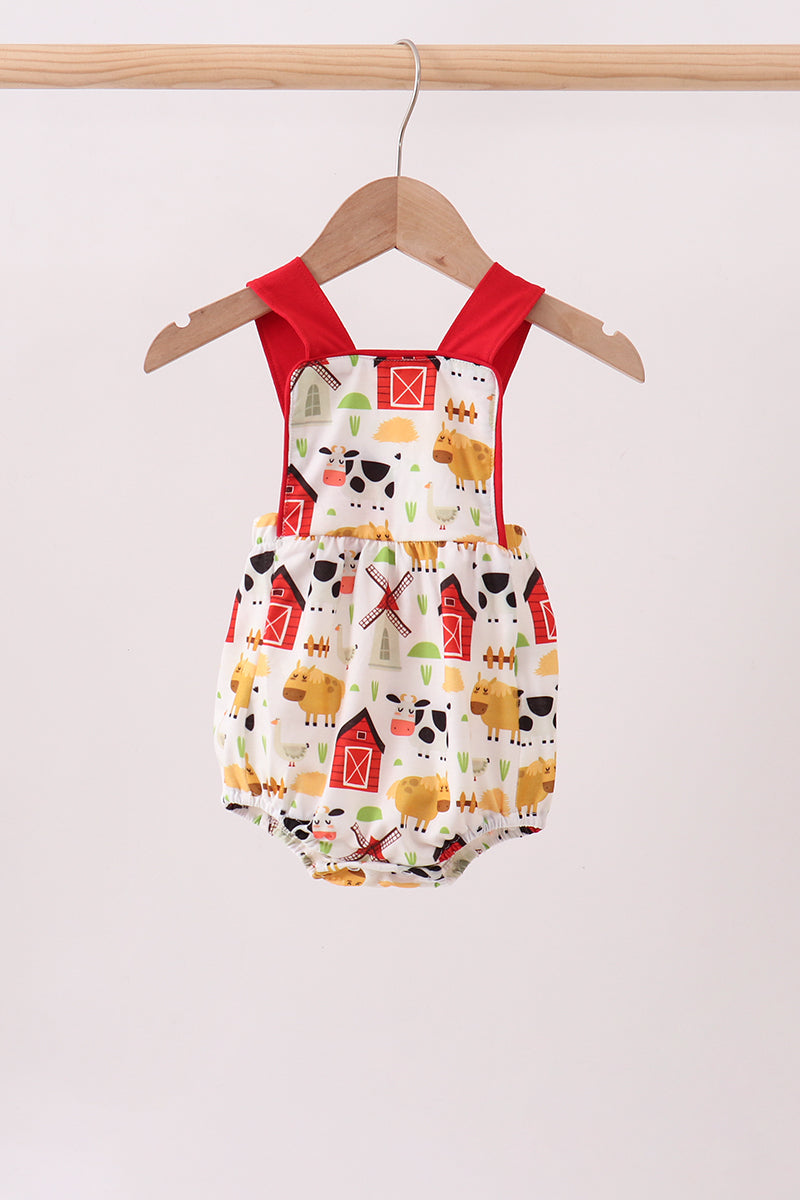Red Farm Animal bubble - 1