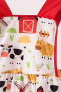 Red Farm Animal bubble - 2