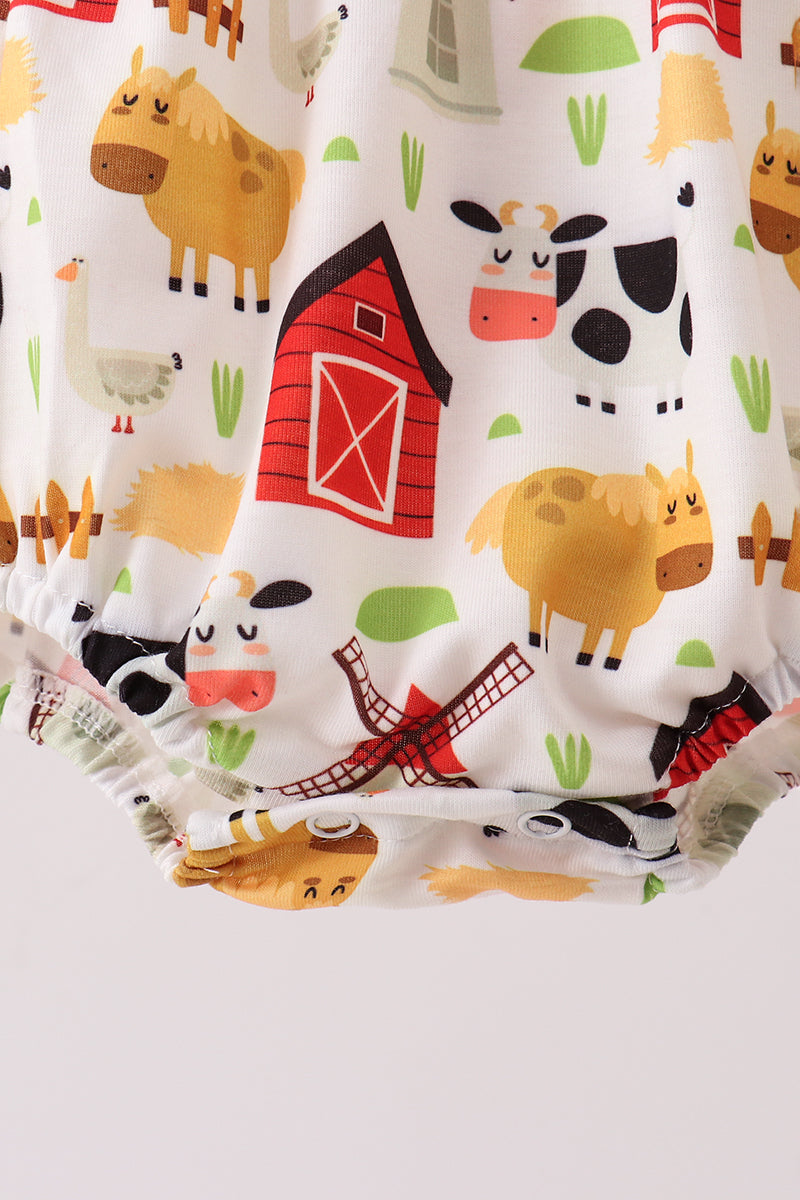 Red Farm Animal bubble - 3