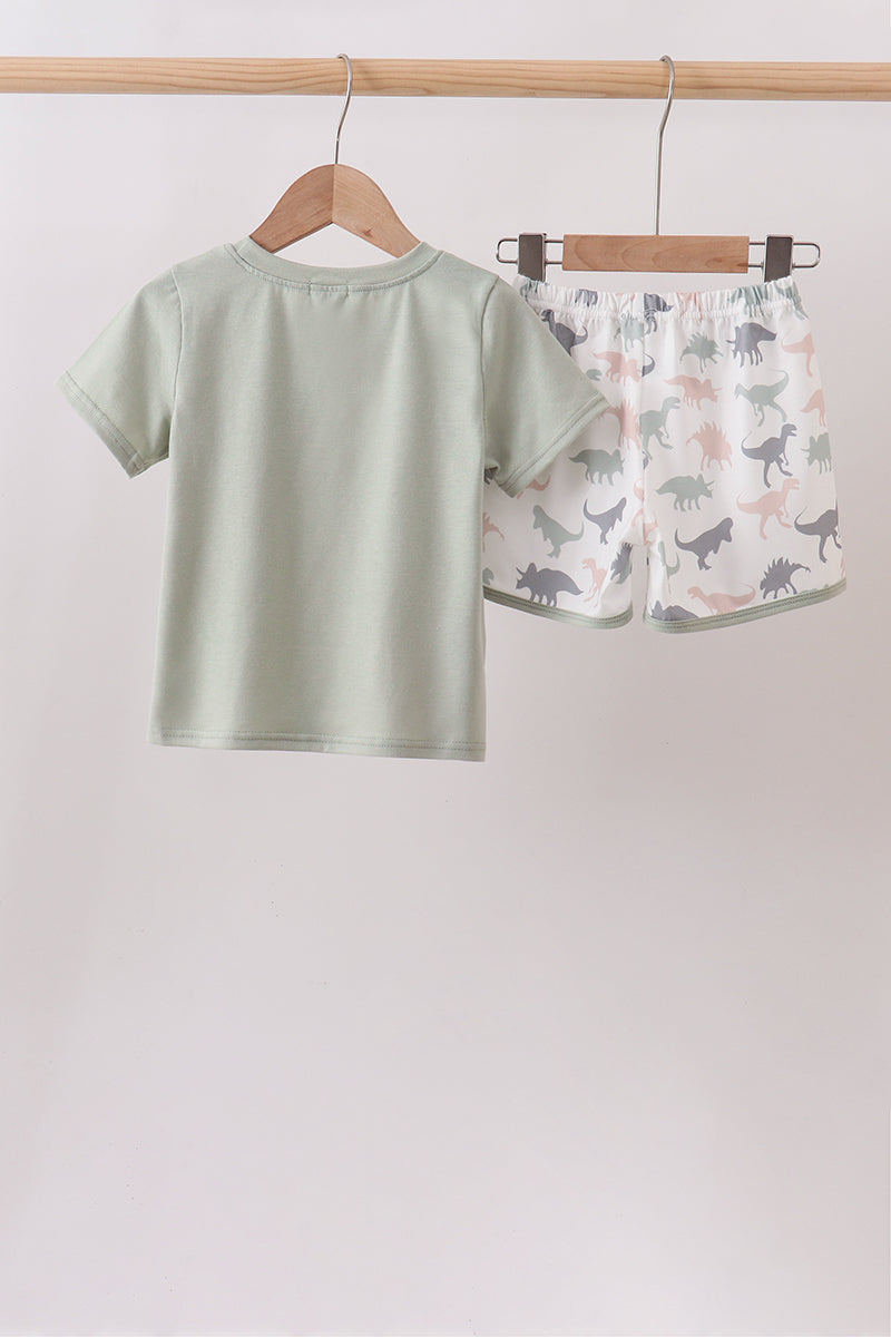 Green Dinosaur Set - 5