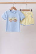 Blue Bus Applique Set - 1