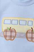 Blue Bus Applique Set - 3