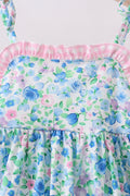 Blue Floral Set - 2