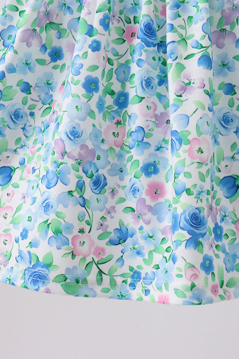 Blue Floral Set - 3