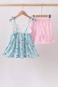 Blue Floral Set - 5