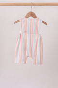 Seashell Stripe Embroidered Jon Jon - 5