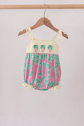 Palm Tree Embroidered Bubble - 1