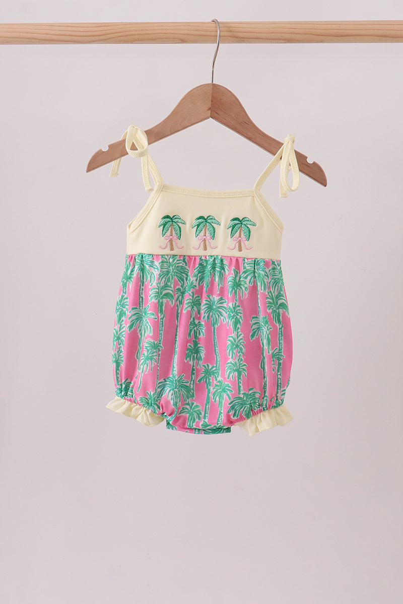 Palm Tree Embroidered Bubble - 1
