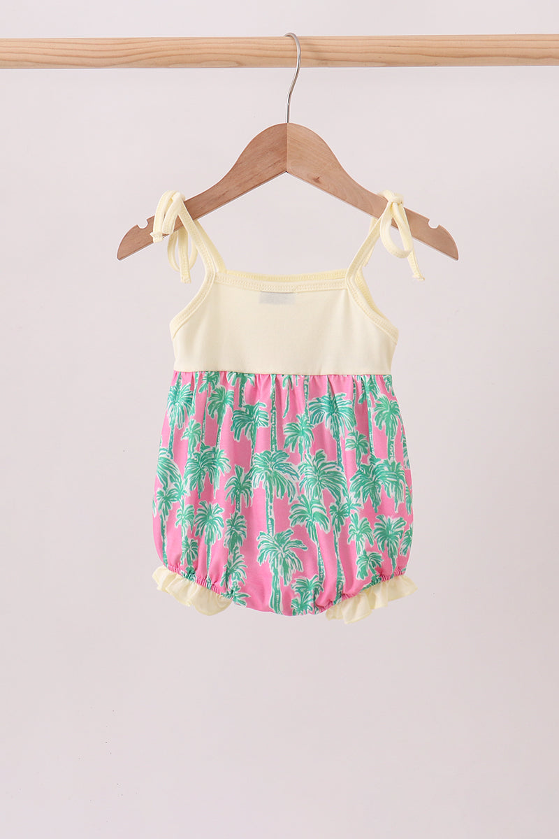 Palm Tree Embroidered Bubble - 5