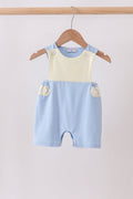 Blue Colorblock Jon Jon - 1