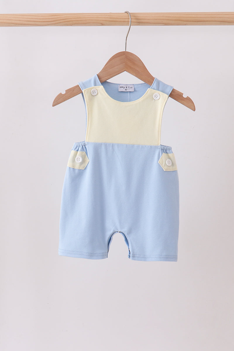 Blue Colorblock Jon Jon - 1
