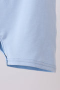 Blue Colorblock Jon Jon - 4