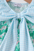 Green house floral Bow Bubble - 2