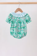 Green house floral Bow Bubble - 5