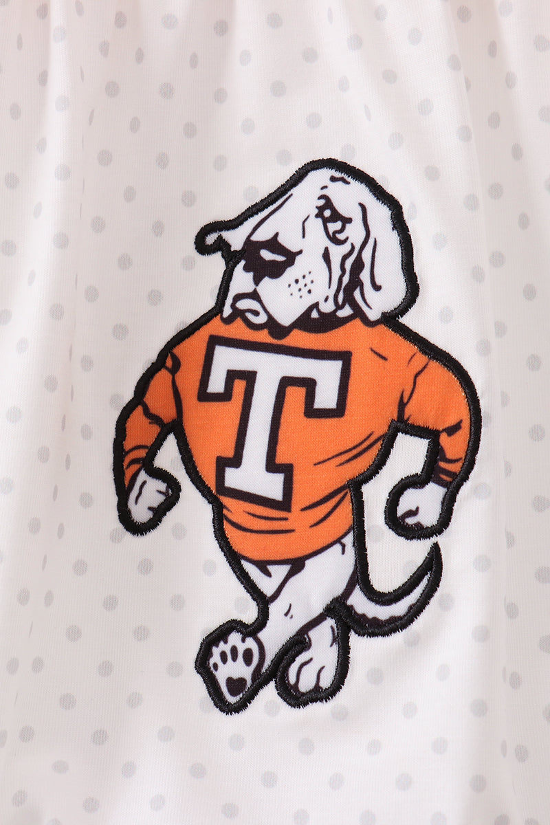 Orange Tennessee Applique Bubble - 3