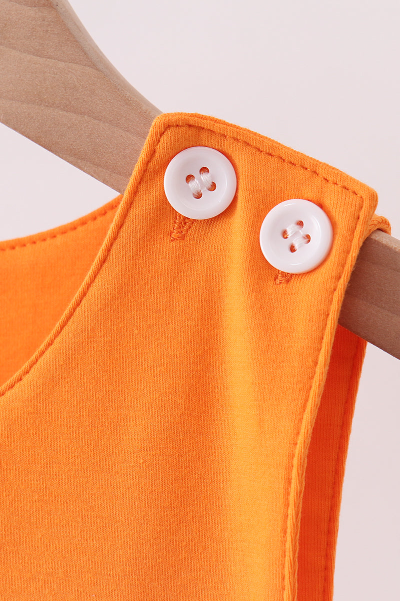 Orange Tennessee Applique Dress - 2