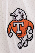 Orange Tennessee Applique Dress - 5