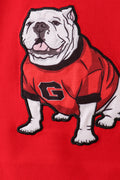 Red Georgia Applique Gingham Shorts Set - 2