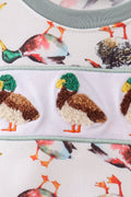 Sage Mallard French Knot Bubble - 2