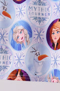 Blue frozen character bamboo pajama set - 3