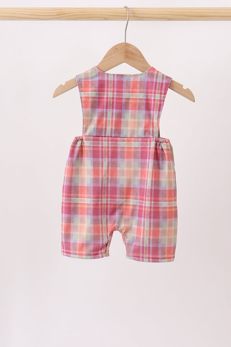 Camel Pumpkin Embroidery Plaid Jon Jon - 5