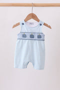 Blue Pumpkin Smocked Gingham Jon Jon - 1