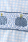 Blue Pumpkin Smocked Gingham Jon Jon - 2