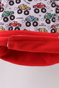 Monster truck fleece hoodie jacket - 4