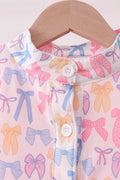 Pink Bow Fleece mom&me Jacket - 7