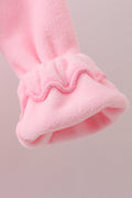 Pink Bow Fleece mom&me Jacket - 10