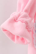 Pink Bow Fleece mom&me Jacket - 5