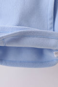 Blue Fleece Bow Coat - 2