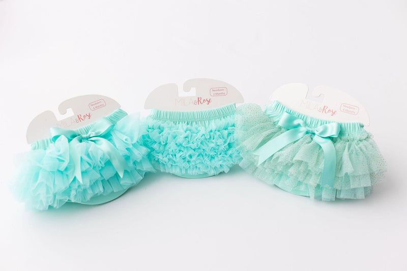 Mint Ruffle Tutu Bloomer - 2
